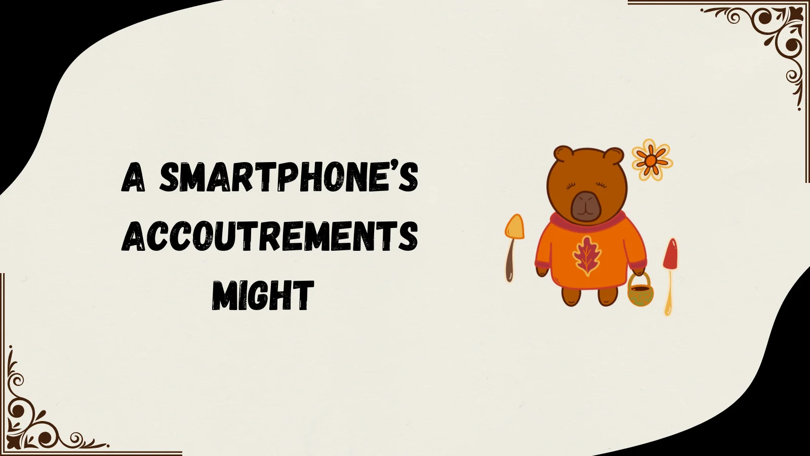 accoutrements meaning