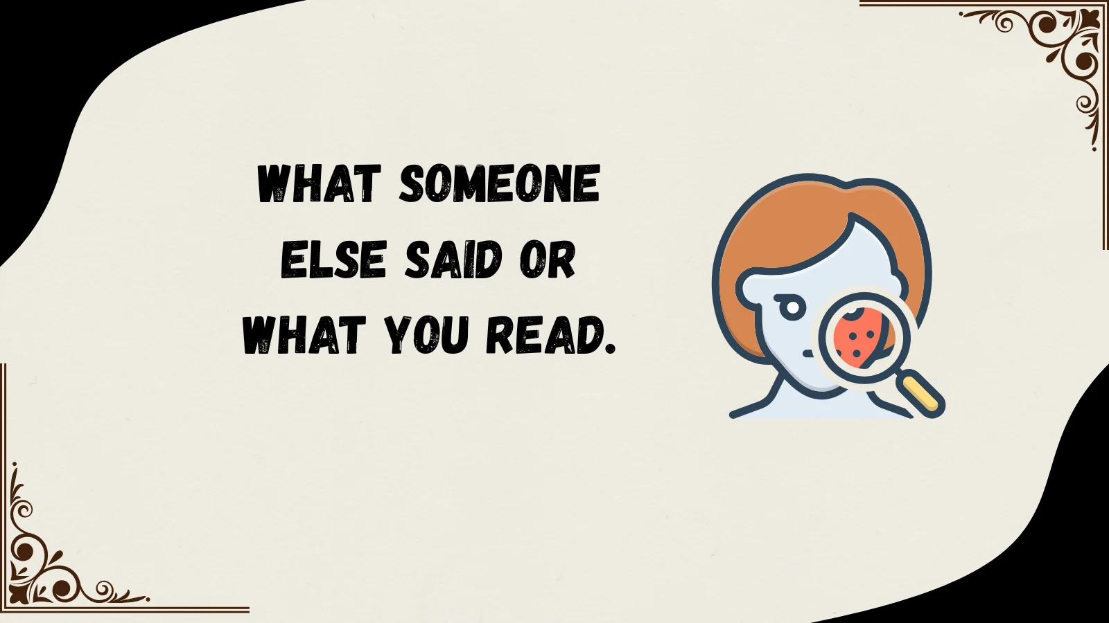 apparently meaning