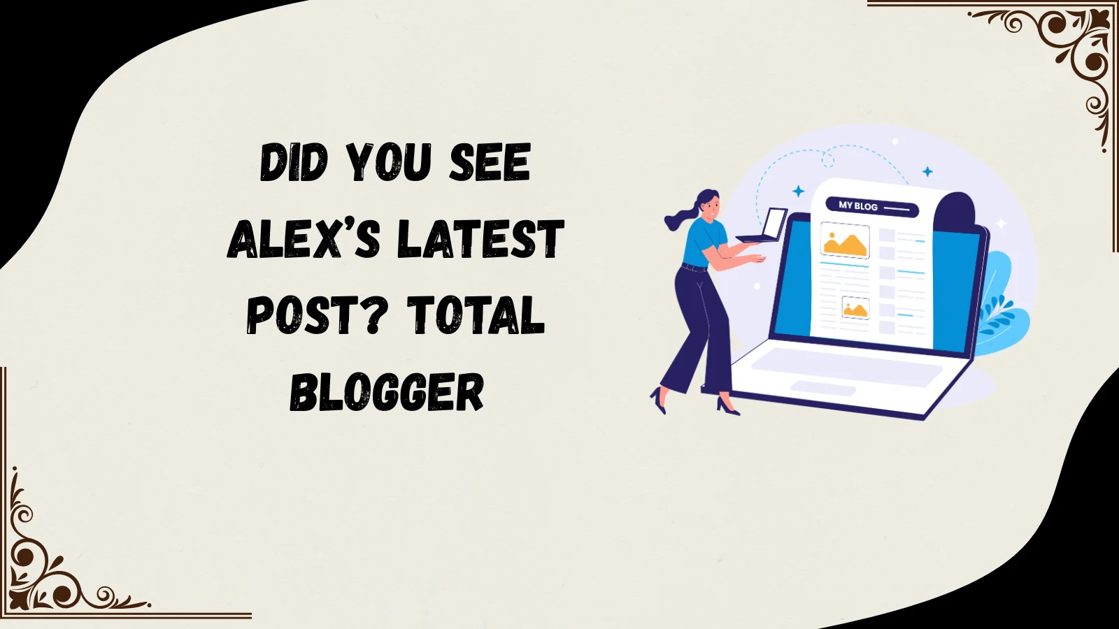 blogger meaning
