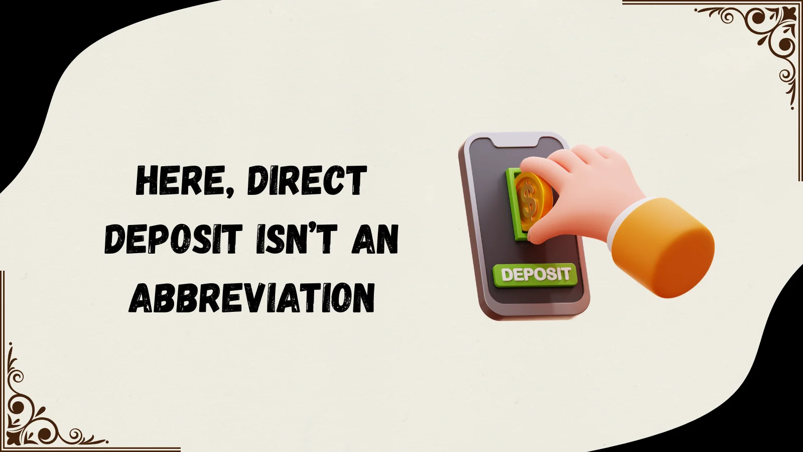 direct deposit meaning