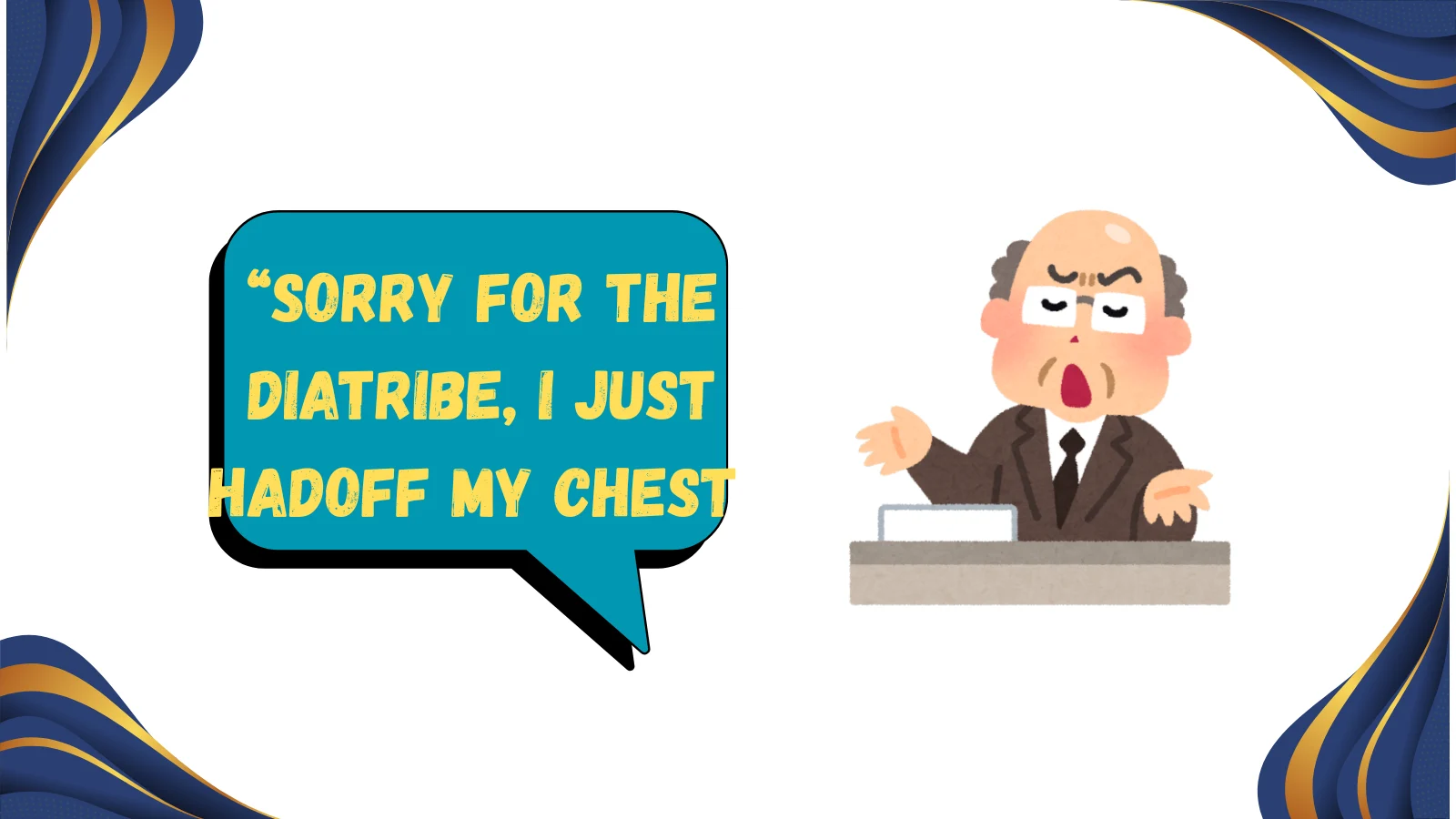 diatribe meaning