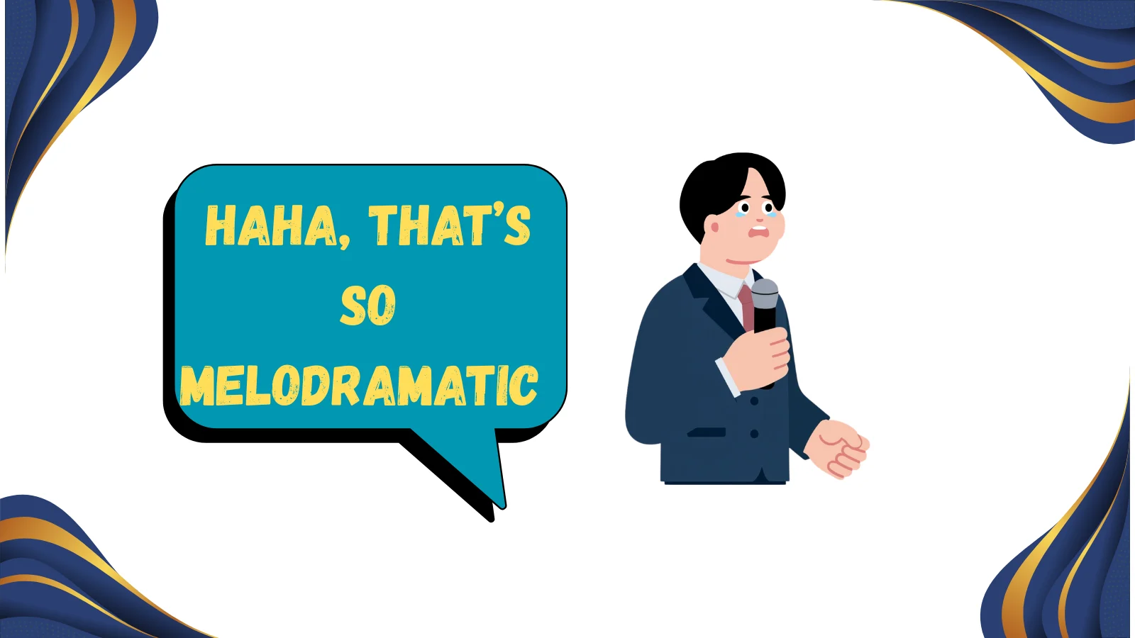 melodramatic meaning