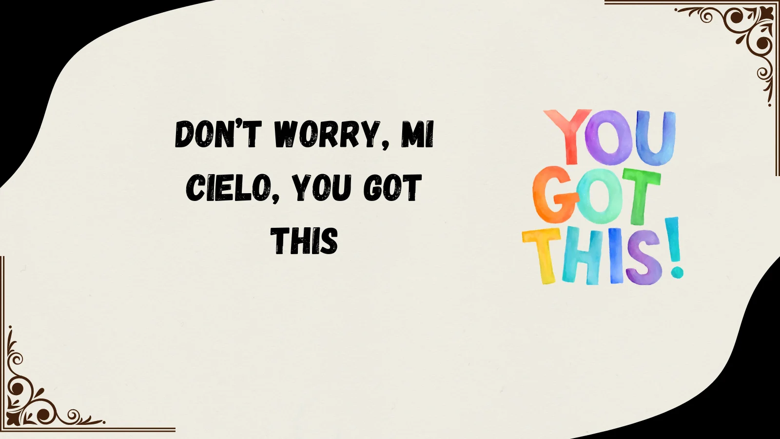 mi cielo meaning