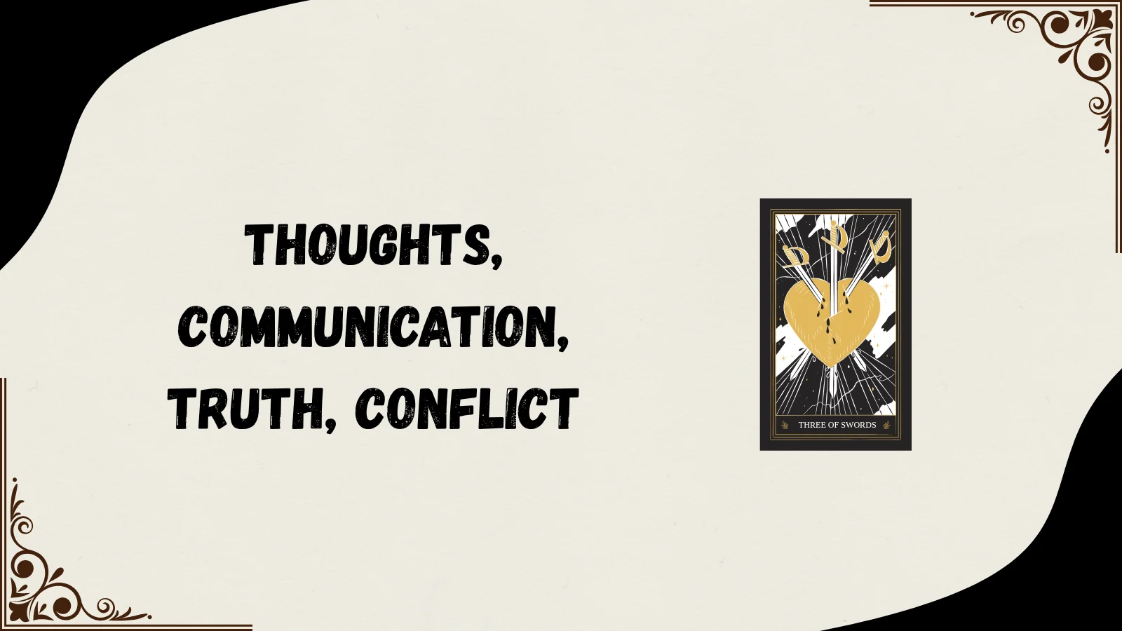 three of swords meaning